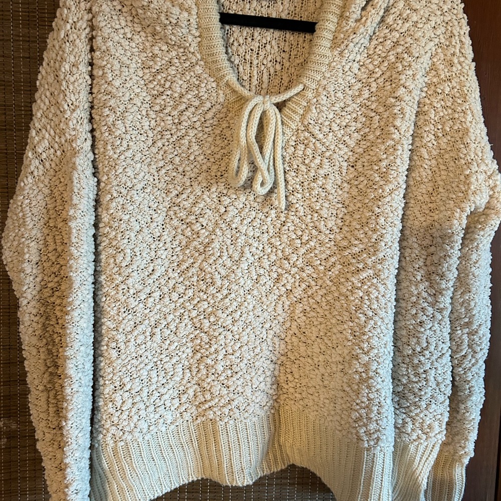 Tan cropped sweater